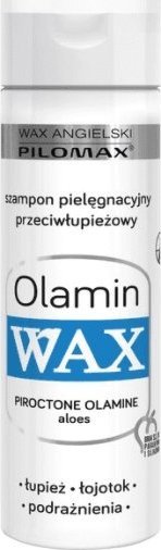 PILOMAX Wax Angielski Pilomax, Olamin Szampon przeciwłupieżowy, 200 ml - Długi termin ważności! 1
