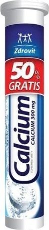NATUR PRODUKT ZDROVIT Zdrovit Calcium smak cytrynowy, 20 tabletek musujących - Długi termin ważności! 1