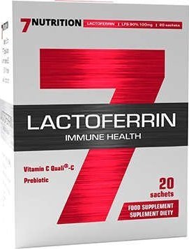 7NUTRITION 7 NUTRITION Lactoferrin 100mg - 20sach. - Laktoferyna 1
