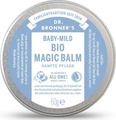 Dr Bronners Dr. Bronner's Organiczny balsam do ciała Magic balm Baby Mild 60 g 1