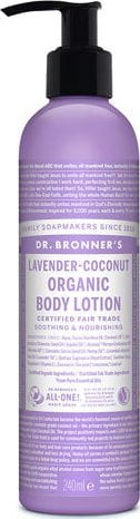 Dr Bronners Dr. Bronner's Organiczny lotion do ciała lawendowo-kokosowy 240 g 1