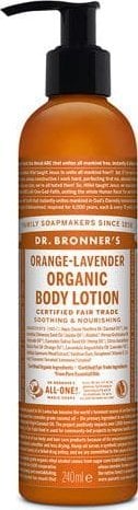 Dr Bronners Dr. Bronner's Organiczny lotion do ciała pomarańczowo-lawendowy 240 g 1
