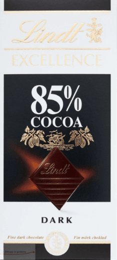 LINDT LINDT EXCELLENCE  85% Cocoa  - Czekolada Gorzka - 100 G 1