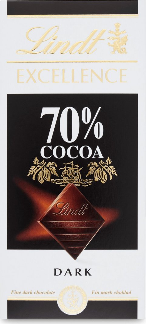 LINDT LINDT EXCELLENCE  70% Cocoa  - Czekolada Gorzka  - 100 G 1