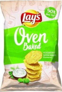LAYs LAYS OVEN BAKED YOGURT WITH HERBS 125g 1