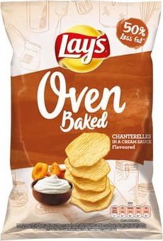 LAYs Lay's Oven Baked Chantarelles in a cream sauce 125 g 1