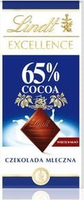 LINDT LINDT EXCELLENCE SUPERMILK 65% 80g 1