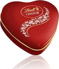 LINDT LINDT LINDOR MILK HEART TIN 50g  [109|119] 1