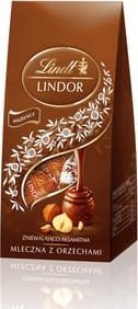 LINDT LINDT LINDOR HAZELNUT BAG 100g 1