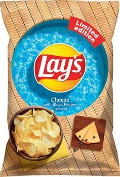 LAYs Lay's Cheese & Black pepper 140g 1