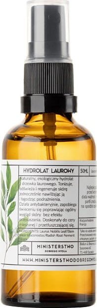 Ministerstwo Dobrego Mydła Ministerstwo Dobrego Mydła Hydrolat laurowy 50 ml 1