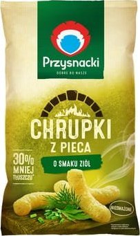 Przysnacki Przysnacki Chrupki z pieca o smaku ziół 70 g 1