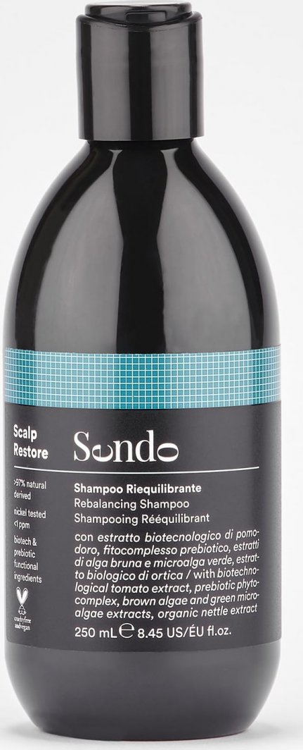 Sendo SENDO REBALANCING SHAMPOO  NORMALIZUJĄCY SZAMPON REGULUJĄCY WYDZIELANIE SEBUM 250ML 1