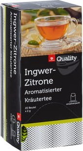 TGQ TGQ Herbata ziołowa imbirowo-cytrynowa 25tb x 2g 1