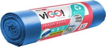 viGO! viGO! Eko Worki LD proste do segregacji niebieskie 60L 10 szt. 1