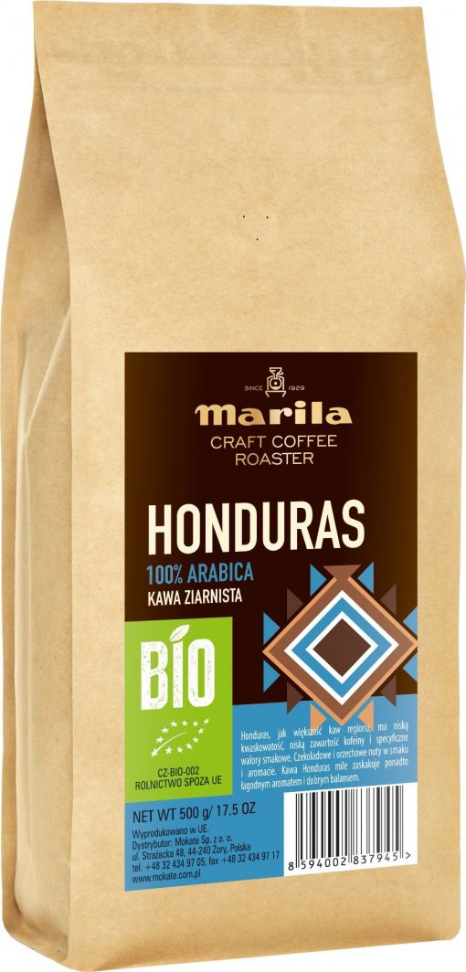Kawa ziarnista Marila Craft Honduras Arabica 500 g 1
