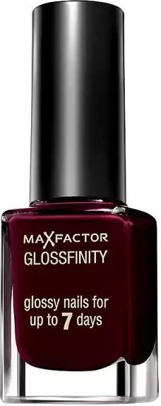 MAX FACTOR Glossfinity Nail Polish Lakier do paznokci 185 Ruby Fruit 11ml 1