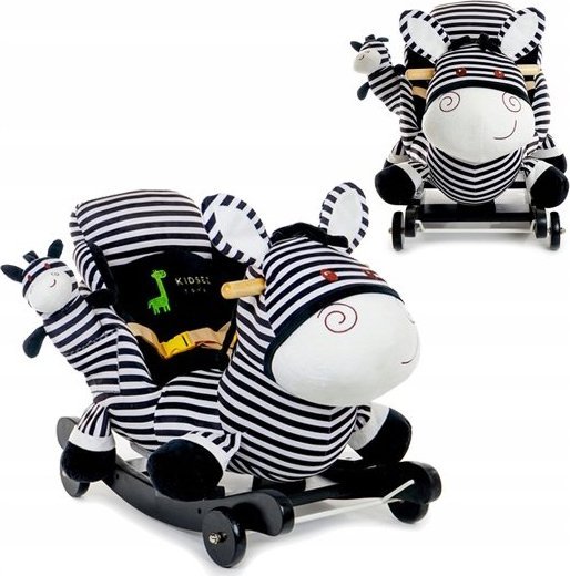 Bujak jeździk interaktywny Kidsee Zebra 1