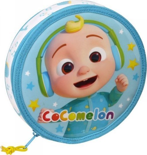 Piórnik Piórnik CoComelon Okrągły Niebieski Biały Wielokolorowy (18 Części) 1