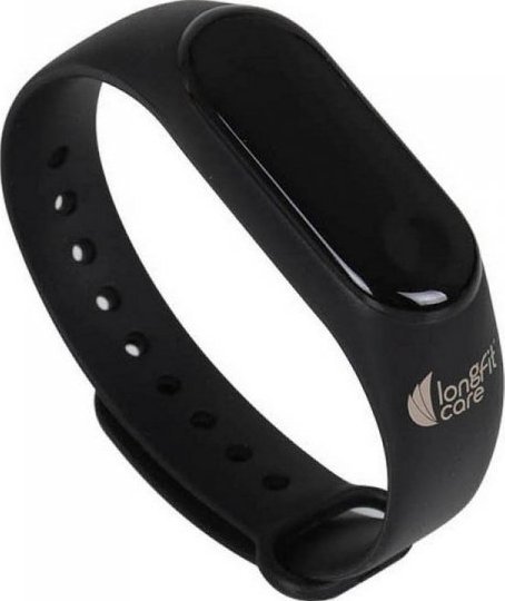 Smartband Smartwatch LongFit Care Bransoletka Aktywności Czarny 1