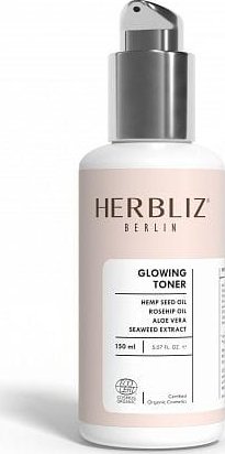Herbliz Glowing Toner- Tonik rozświetlający do twarzy 150ml 1