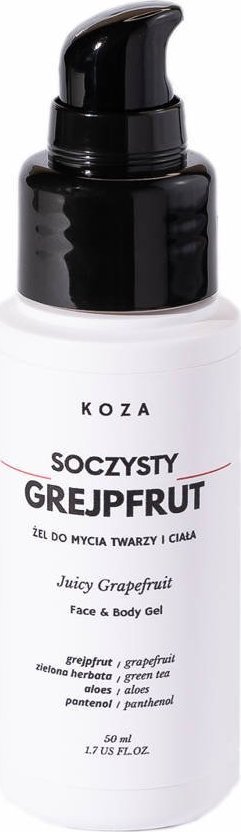 Koza  Soczysty grejpfrut, żel do twarzy i ciała  50 ml 1