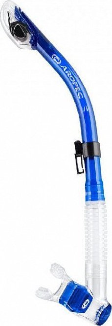 Fajka do nurkowania snorkelingu Aropec Energy Dry - Kolor Niebieski 1