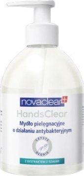 Equalan Pharma Novacler Hands Clear, Mydło Pielęgnacyjne o działaniu antybakteryjnym, 500 ml - Długi termin ważności! 1