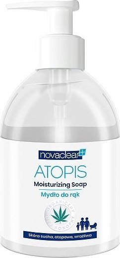 Equalan Pharma Novaclear Atopis, Mydło do rąk, 300 ml - Długi termin ważności! 1