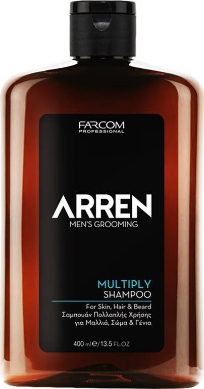 ARREN Multiply wielozadaniowy szampon do włosów ciała i brody 400ml 1