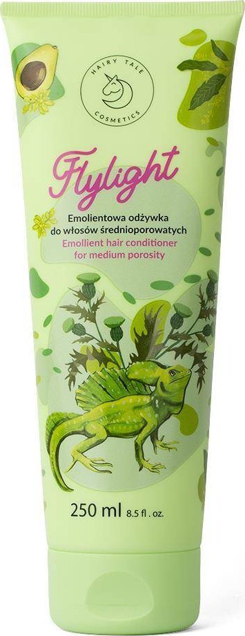 Flylight emolientowa odżywka do włosów średnioporowatych 250ml 1