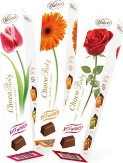 VOBRO Vobro Bombonierka Choco Party Best Wishes 75g 1
