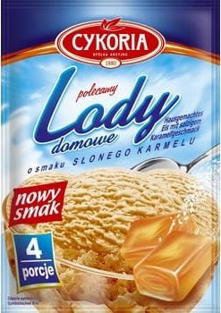 Lody domowe o smaku słonego karmelu 60g CYKORIA 1