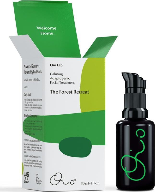 Oio Lab The Forest Retreat. Wyciszająca Kuracja Adaptogenna Do Twarzy 30 ml 1