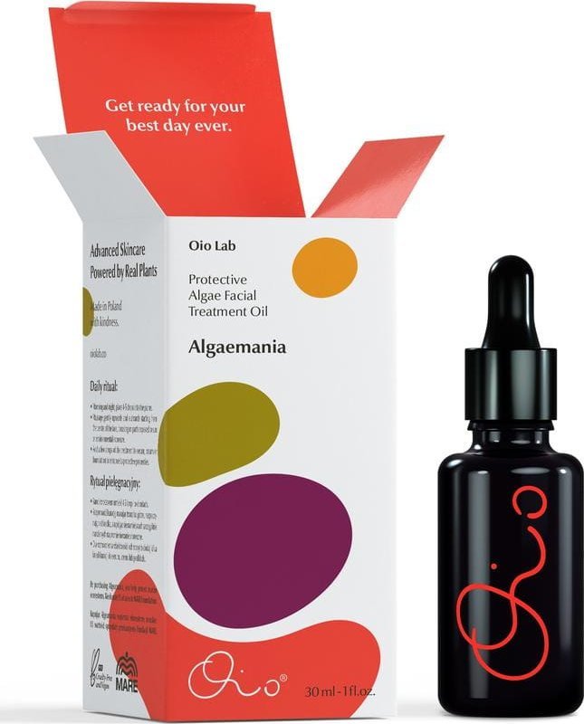 Oio Lab Algaemania Kuracja Ochronna z Algami Do Twarzy 30 ml 1