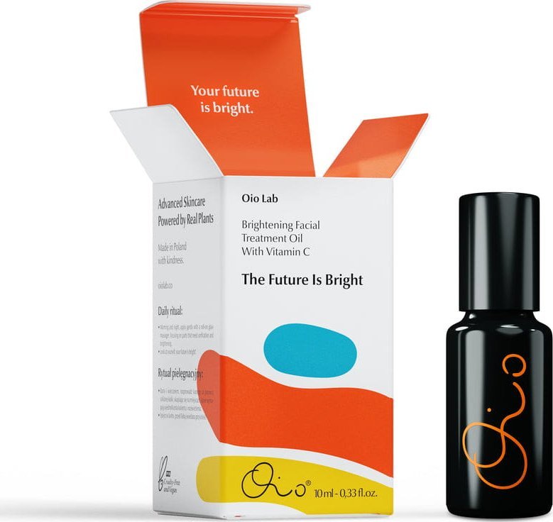 Oio Lab MINI Rozjaśniający Olejek do Twarzy z Witaminą C 10 ml 1