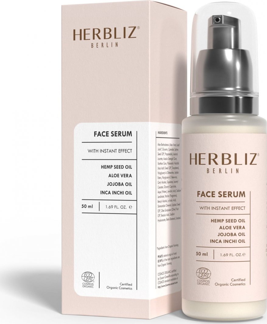 Herbliz Instant Effect Face Serum- Serum do twarzy Natychmiastowy Efekt 50 ml 1