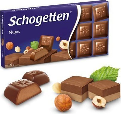 Schogetten Nugat Czekolada 100 g 1