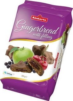 Kinkartz Pierniki z nadzieniem wieloowocowym 200g 1