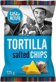 Case De Mexico Tortilla chips solone 125 g 1