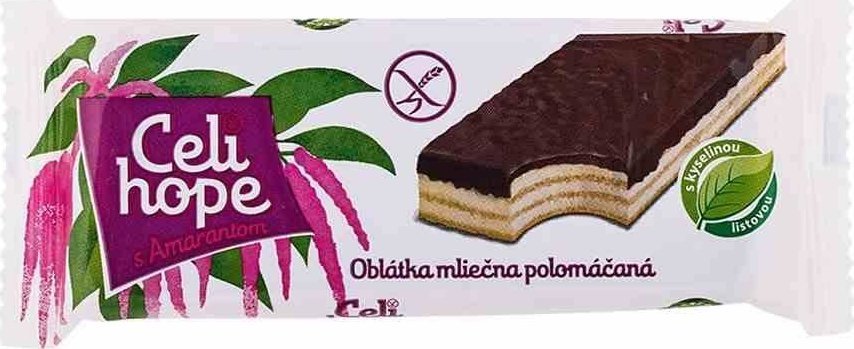 Wafelek z kremem mlecznym Celihope, 35g 1