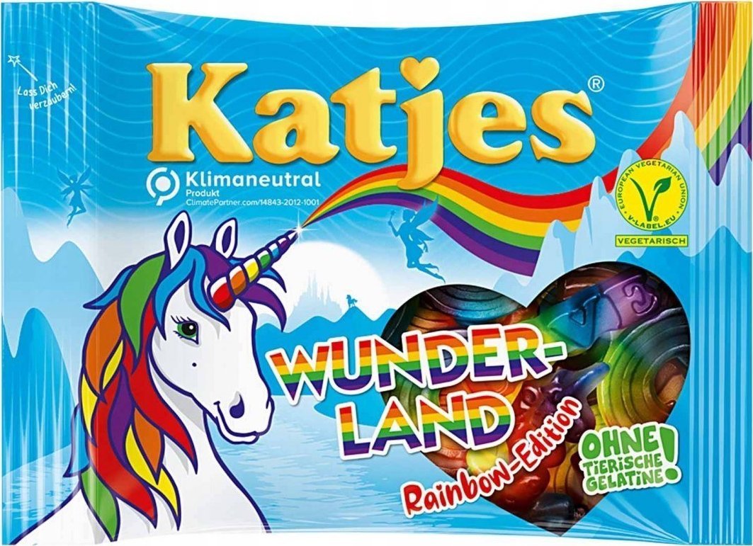 Katjes Wunder-Land Rainbow - Edition Żelki 200 g 1