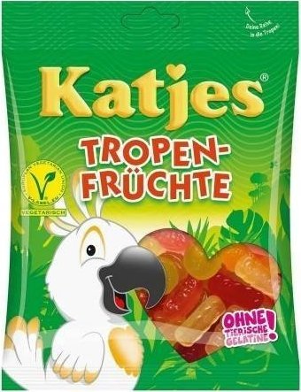 Katjes Tropen-Fruchte Żelki 200 g 1