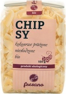Chipsy kokosowe prażone niesłodzone BIO 150 g - Fresano 1