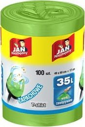 JN Worki HD T-shirt zapachowe 35l 100szt  [101|71] 1