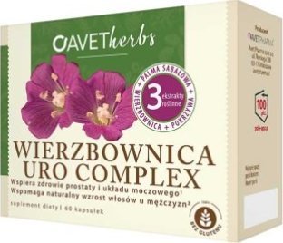 Wierzbownica Uro Complex, 60 kapsułek - Długi termin ważności! 1