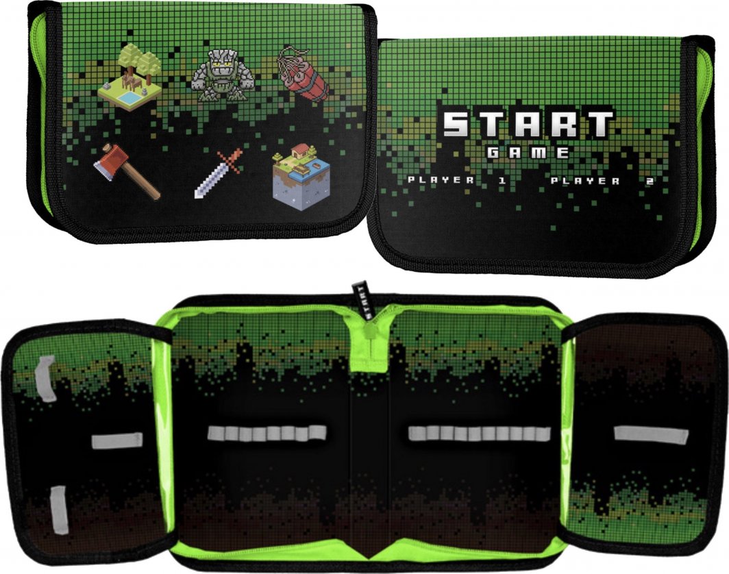 Piórnik Paso PIÓRNIK PIKSELE DLA FANA GRY MINECRAFT 1