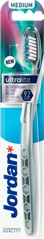 Orkla Jordan Ultralite Szczoteczka do zębów - medium 1szt - mix kolorów 1