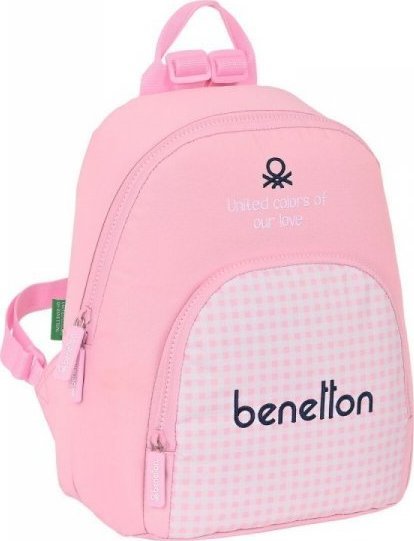 Benetton Plecak dziecięcy Benetton Vichy Mini Różowy (25 x 30 x 13 cm) 1