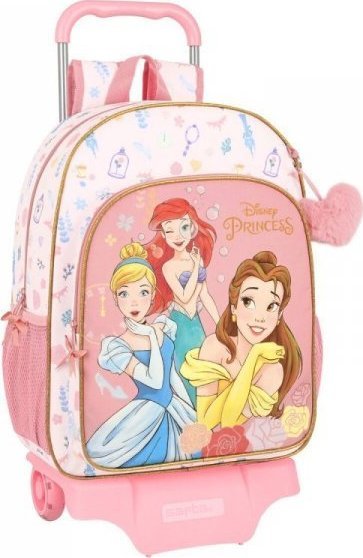 Princesses Disney Torba szkolna z kółkami Princesses Disney Dream it Różowy (33 x 42 x 14 cm) 1